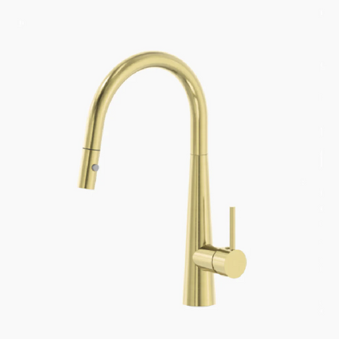 Amelie Royale Sink Mixer Pull out Pin with Vegie Spray Function Brushed Gold BDO581009CBG