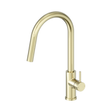 Nero Dolce 2 Sink Mixer Pull Out Brushed Gold 25B004BG