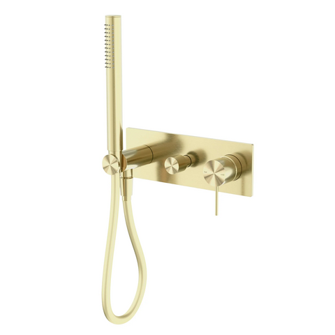 Nero Mecca Shower Mixer Diverter Systerm Trim Kits Only Brushed Gold NR221912ETBG