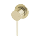 Phoenix Vivid Slimline SwitchMix Shower / Wall Mixer 60mm Backplate Brushed Gold VS2801-12