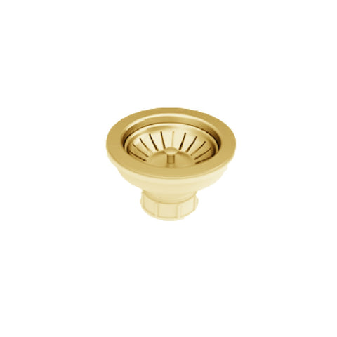 Seima Odessa/Eva Sinks Basket waste Brushed Gold No Overflow 192407