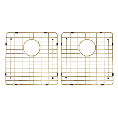 Meir Lavello Protection Grid for MKSP-D860440 (2pcs) Brushed Bronze Gold GRID-03-PVDBB