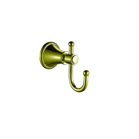 Ikon Clasico Robe Hook Brushed Gold 66506BG