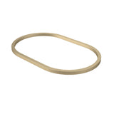 Caroma Liano II Pill 600mm Basin Dress Ring Brushed Brass 687034BB