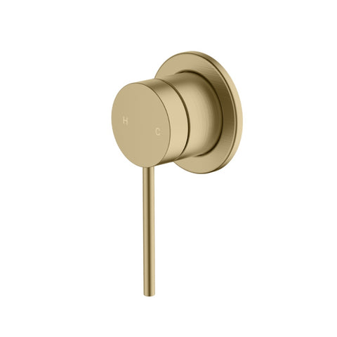Oliveri Venice Straight Wall Mixer (Trim Kit Only) Classic Gold VE111503FCG-TK