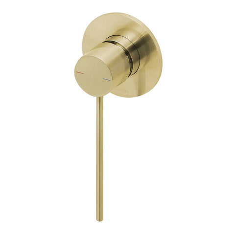 Phoenix Vivid Slimline SwitchMix Shower / Wall Mixer w/ Extended Lever Brushed Gold 114-2800-12