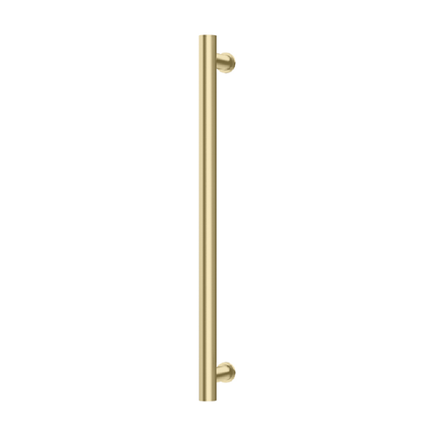 Phoenix Heated Towel Rail Round 600mm Brushed Gold 650-8760-12