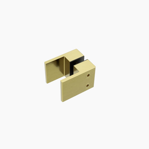 Nero Square Shower Knob Handle Brushed Gold NRSH302BG