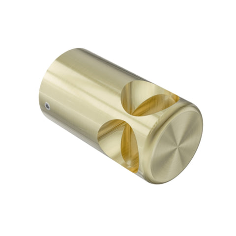Nero Mecca Care Make Your Own 32mm Grab Rail 90 Degree Bracket Brushed Gold NR5390428BG
