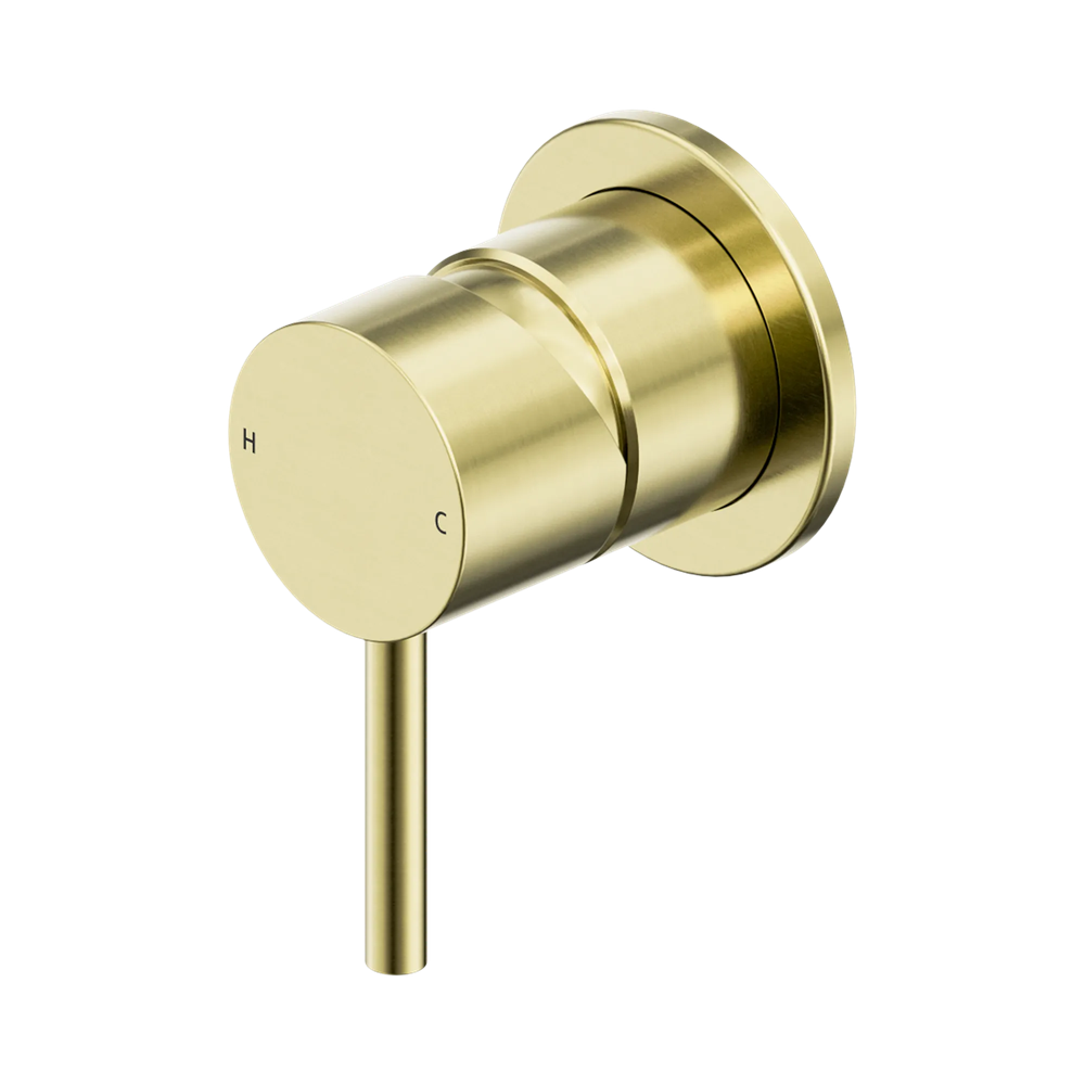 Amelie Royale II Wall Mixer Pin 60mm Plate (Trim Kit) Brushed Gold BDO25B012BG