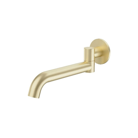 Caroma Liano II Bath Swivel Outlet 220mm Brushed Brass 96376BB