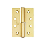 Trio Hinge Lift Off 100x75x2.5mm Left Hand Matte Gold R2-175LOLHMG