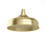 Phoenix Cromford Shower Rose 210mm Brushed Gold 134-5002-12