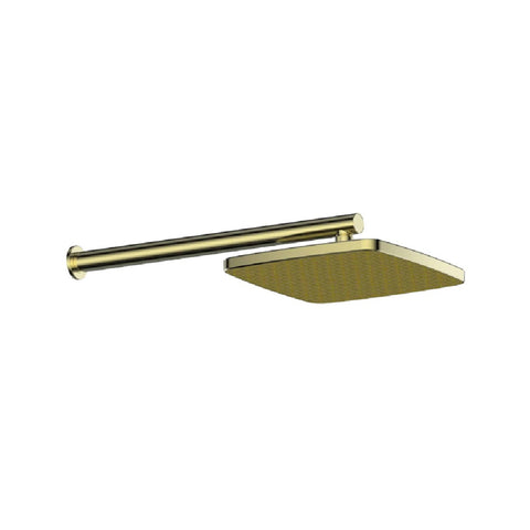 Greens Glide Syntra Rainboost Wall Shower PVD Brushed Brass 67300BB