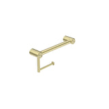 Nero Mecca Care 25mm Toilet Roll Rail 300mm Brushed Gold NRCR2512ABG