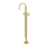 Phoenix Vivid MKII Floor Mounted Bath Mixer w/ Hand Shower Brushed Gold 146-7451-12