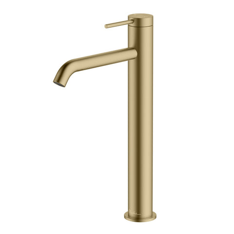 Oliveri Venice Curved Basin Tower Mixer Classic Gold VE104503FCG