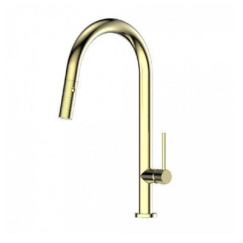 Greens Tesora Pulldown Sink Mixer PVD Brushed Brass LF2130254BB