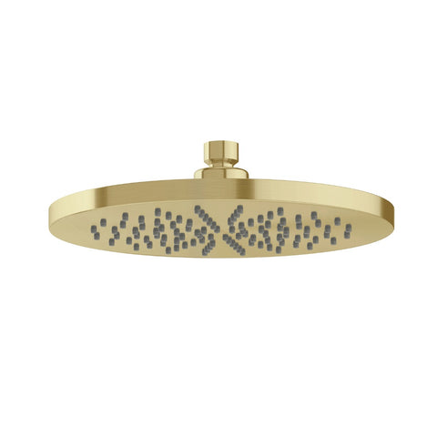 Phoenix Vivid MKII Shower Rose 250mm Brushed Gold 146-5000-12