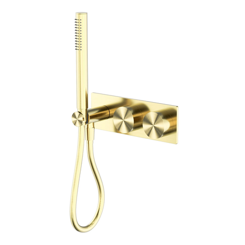 Nero Kara Progressive Shower System Brushed Gold NR271903CBG