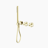 Nero Opal Progressive Shower System (Separate Plates) Trim Kit Brushed Gold NR252003DTBG