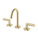 Phoenix Vivid Slimline Plus Lever Basin Set Brushed Gold 119-1030-12-1