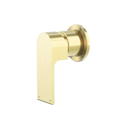 Nero Bianca Shower Mixer (60mm Round Plate) Trim Kit Only Brushed Gold NR321511HTBG