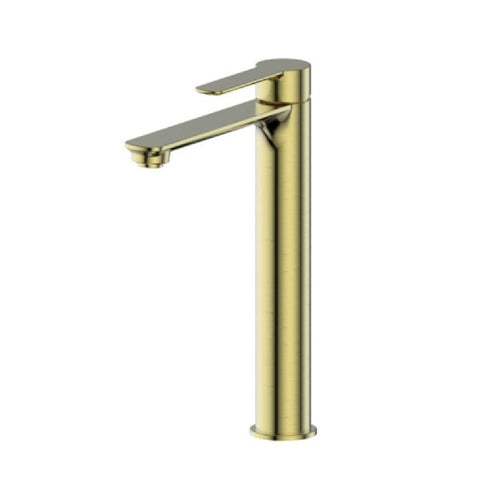 Greens Astro Ii Tower Basin Mixer PVD Brushed Brass LF251385BB