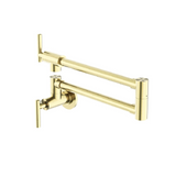 Nero Zen Pot Filler Brushed Gold NR162203BG