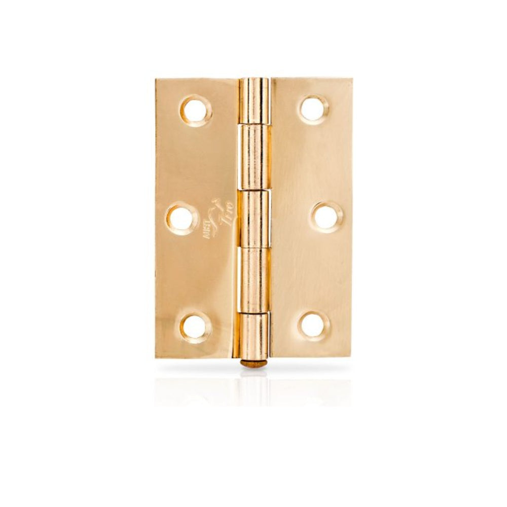 Trio Hinge Butt 85x60x1.6mm Loose Pin Matte Gold PBT8516LPMG
