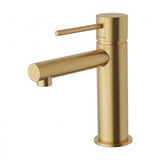 Phoenix Vivid Slimline Oval Basin Mixer Brushed Gold VV770-12-1