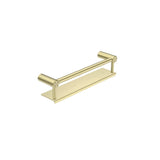 Nero Mecca Care 25mm Grab Rail With Shelf 450mm Brushed Gold NRCR2518CBG