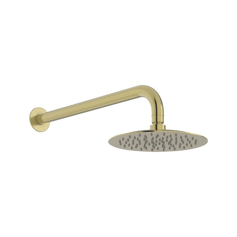 Linkware Elle 316 Stainless Steel Collection Overhead Shower Brushed Gold SST6803BG