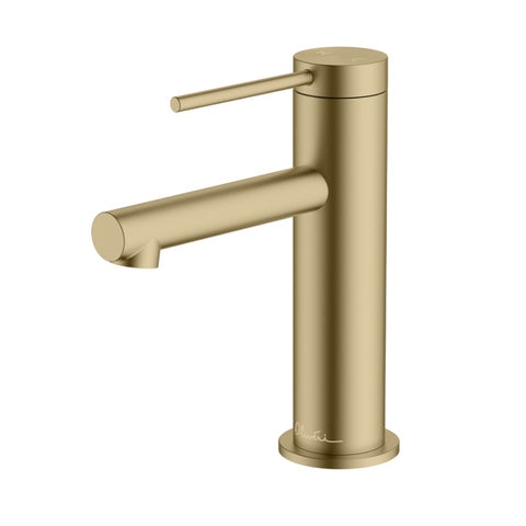 Oliveri Venice Straight Basin Mixer Classic Gold VE106503FCG