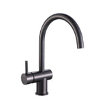 Vito Bertoni Wish2 Gooseneck Sink Mixer Save Mode Graphite 42492