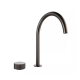 Vito Bertoni Luxx Gooseneck Sink Mixer Set Graphite 62115