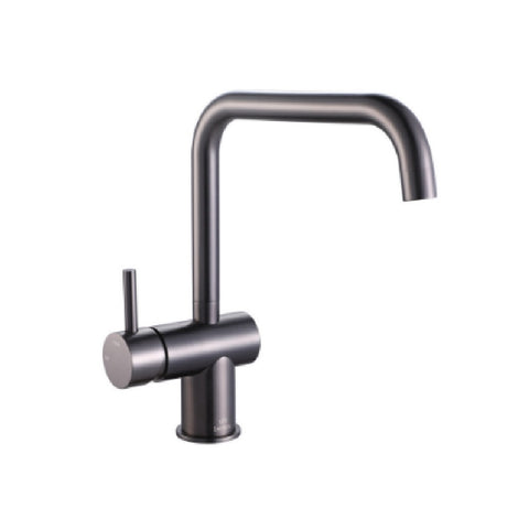 Vito Bertoni Wish2 Sink Mixer Rectangular Save Mode Graphite 42493