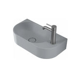 Caroma Liano II Hand Wall Basin 1th Matte Grey 853010MGR