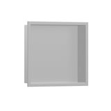Hansgrohe Xtrastoris Wall Niche 300x300x100mm w/ Frame Concretegrey 56061380