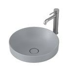 Caroma Liano II Round 400mm Inset Basin Matte Grey 852400MGR