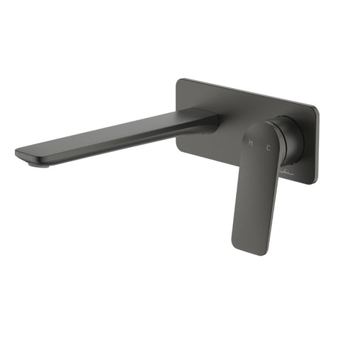 Oliveri Paris Wall Mixer Set (Trim Kit Only) Gunmetal PA102505FGM-TK