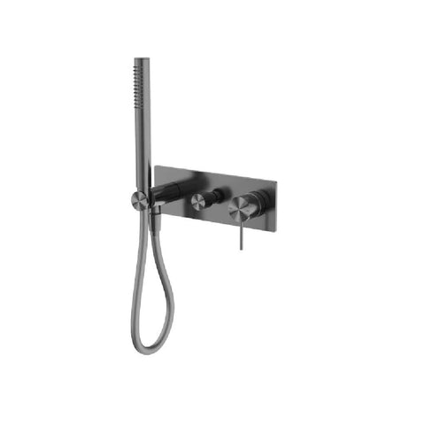 Nero Mecca Shower Mixer Divertor Systerm Gun Metal NR221912EGM