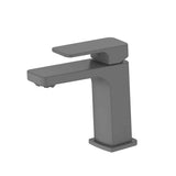 Greens Swept Basin Mixer PVD Gunmetal 18602559