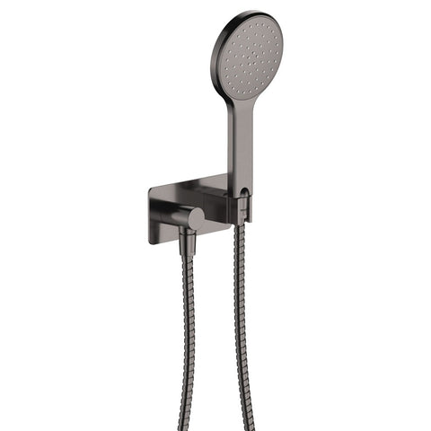 Fienza Kaya Hand Shower Rectangular Plate Gun Metal 433115GM