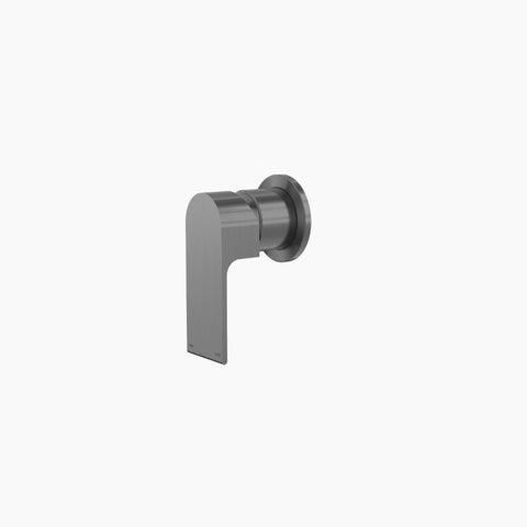 Nero Bianca Shower Mixer With 60mm Plate Gun Metal NR321511HGM