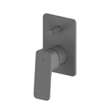 Greens Swept Diverter Shower Mixer PVD Gunmetal 18603599