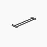 Nero Mecca Care 25mm Grab Double Towel Rail 600mm Gun Metal NRCR2524DGM