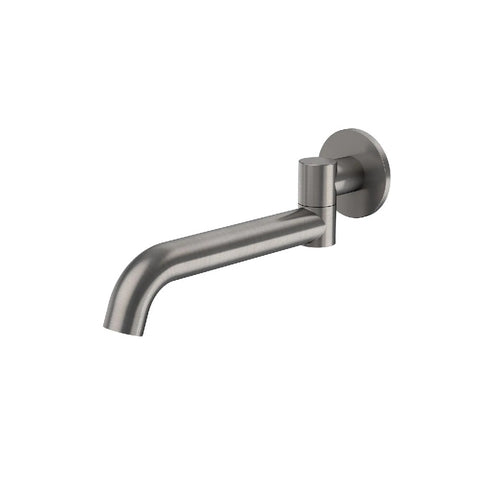 Caroma Liano II Bath Swivel Outlet 220mm Gun Metal 96376GM