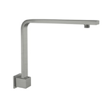 Amelie Square Swivel Overhead Shower Arm 330mm Gun Metal BDO505GM