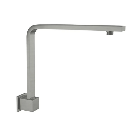 Amelie Royale Square Swivel Overhead Shower Arm 330mm Gun Metal BDO505GM